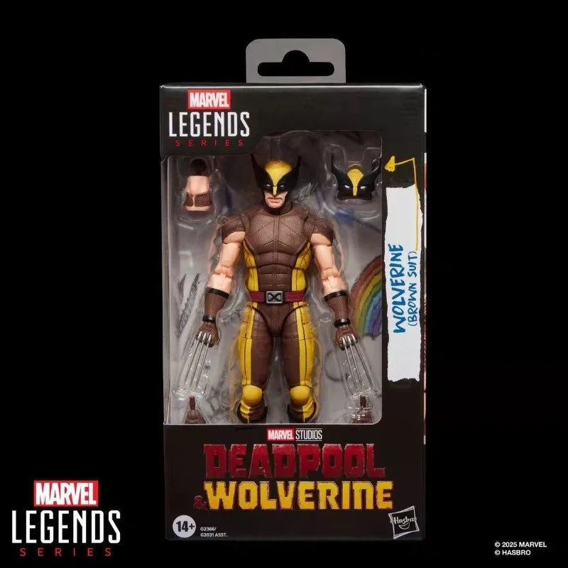 Hasbro Marvel Legends Cowboypool Wolverine Blade Deadpool Wolverine - Paquete de figuras de acción, juguetes para niños y niñas, regalo