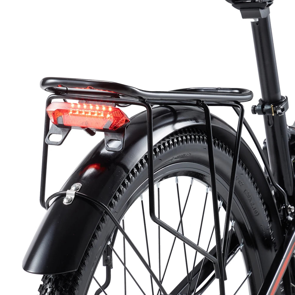 RANDRIDE YG90B 1000W Peak Adult Electric Bike, 48V 17AH Battery, 40km/h Top Speed, Assistance Mileage Max 80KM ,29×2.1 Inch Tire, Aluminium Alloy Frame, 21‑Speed & T200 Brake, Color LCD Display, 75N・M Torque, 30° Max Cl