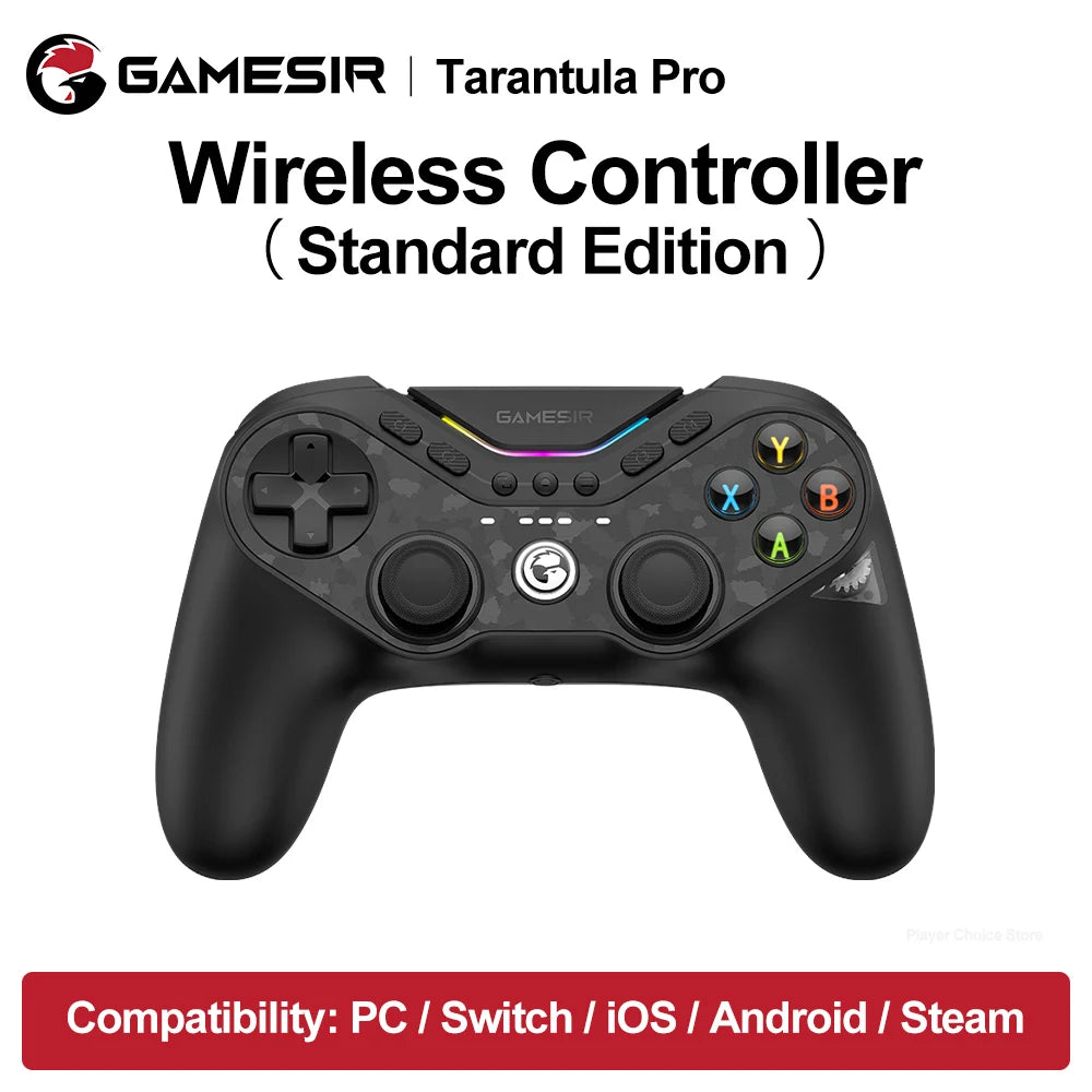 Control GameSir Tarantula Pro para PC, Nintendo Switch 2, Android, iOS, con Joysticks TMR Hall, NFC, Giroscopio de 6 Ejes