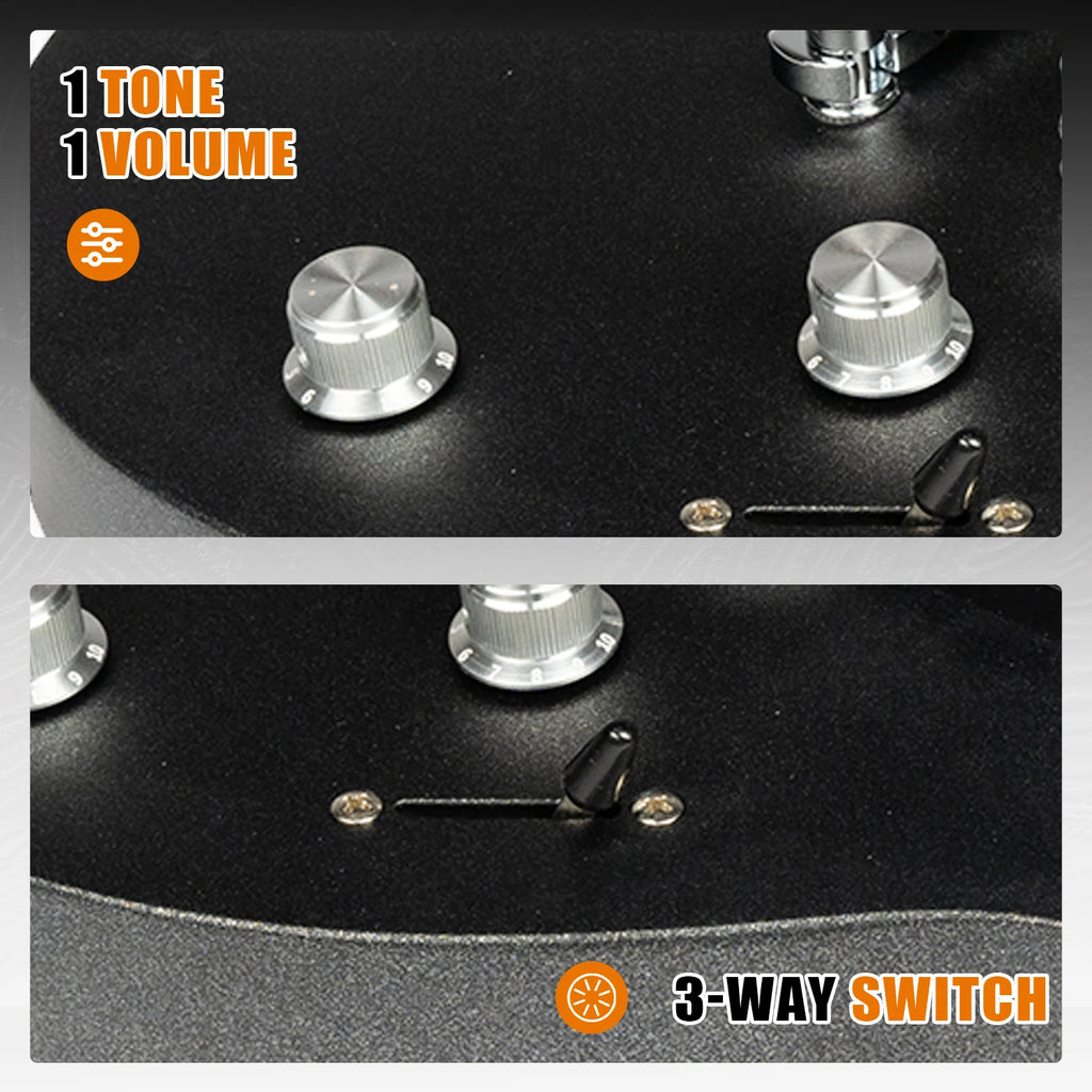 Eart Guitars Guitarra eléctrica EGLP-TH1