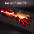 Nuevo Modelo de Armadura de Iron Man Mk42 para la Mano Derecha, con Control por Voz, para Cosplay, Juguete de Moda, Regalo de Cumpleaños para Niños