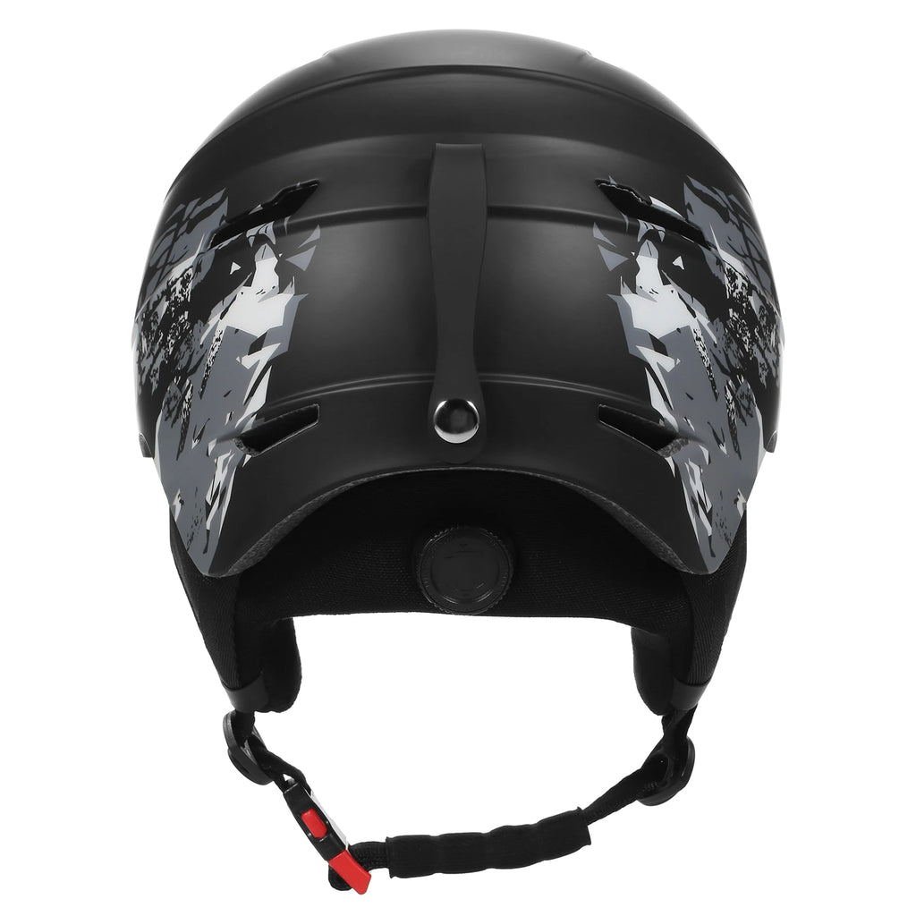 Lixada casco de Snowboard con orejera desmontable para hombres y mujeres, casco de esquí de seguridad con gafas, Correa fija, esquí, deportes de nieve