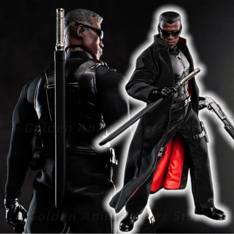 Figura de acción auténtica SAWTOOTH TOYS de 6 pulgadas, Studio Blood Hunter, Blade Marvel, modelo coleccionable de soldado a escala 1/12, set completo, juguete de regalo