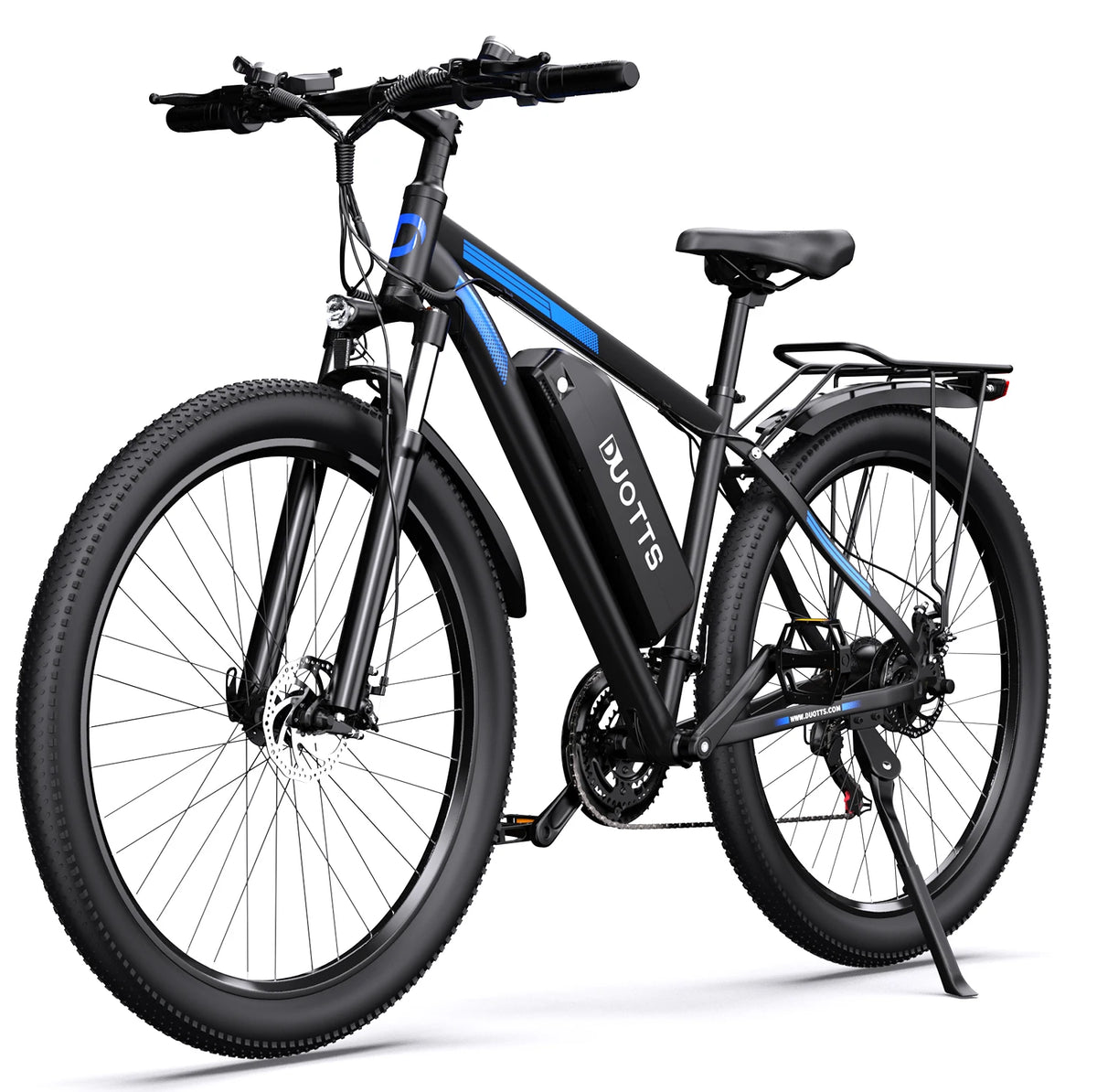 Bicicleta eléctrica EU 2026 Duotts C29 de 29 pulgadas, bicicleta de carretera eléctrica con batería doble, marco de aluminio de 48V15Ah, 21 velocidades, autonomía máxima de 50 km