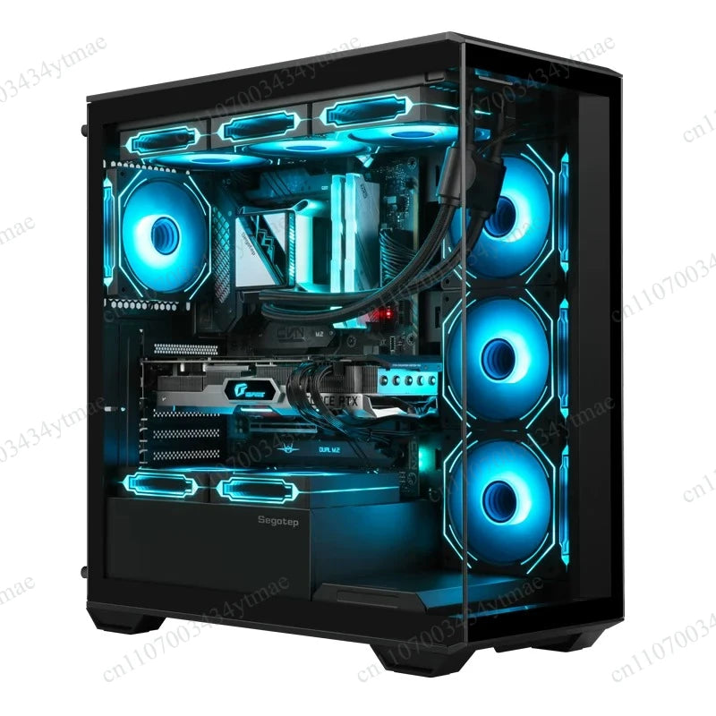 Computadora de escritorio 12400F 13400F 14400F 14600KF 265K 270K RTX5060Ti 16G, equipo de escritorio para montaje DIY