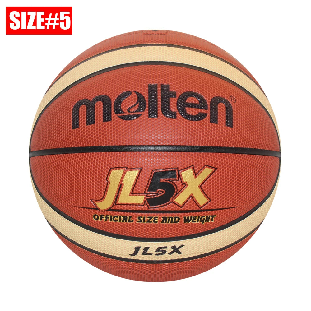 Balón de Baloncesto Molten 2026, Tamaño Oficial 7/6/5, Material PU, para Interior y Exterior, Entrenamiento, Partidos, Equipo, Baloncesto Original
