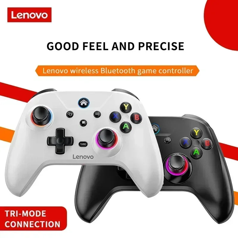3Pcs Lenovo S02 Controller for Switch Joystick Gamepad Dual Vibration Wireless Bluetooth Joypad For PlayStation PC/IOS/Android