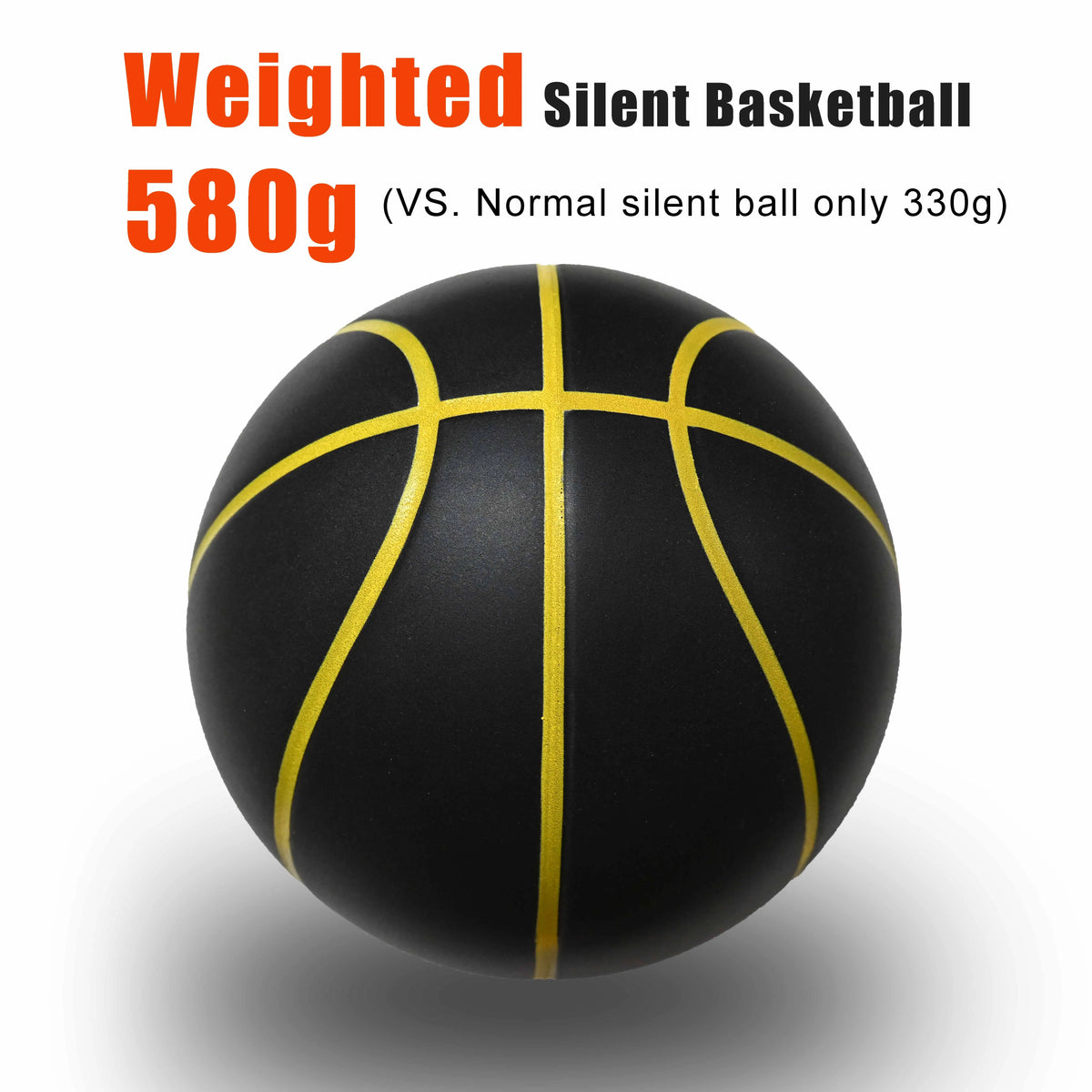 Baloncesto silencioso de 580G, drible silencioso, tamaño interior, 7-29,5 pulgadas, espuma de PU, baloncesto sin aire, rebote silencioso, 90% de baloncesto Real