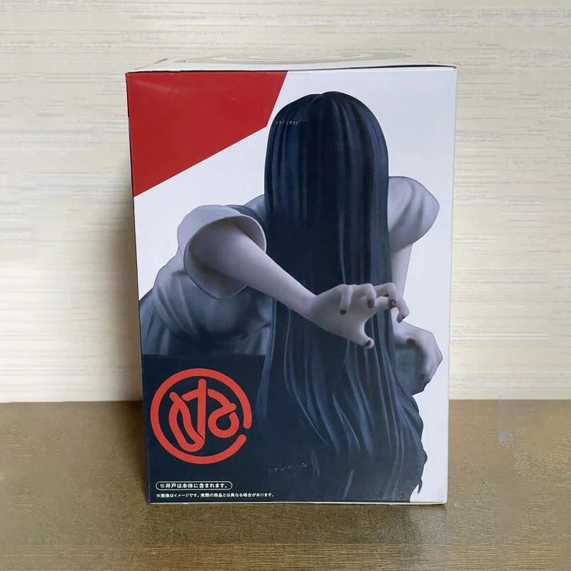 En Stock FuRyu Noodle Stopper Ring Sadako Yamamura PVC 9CM Figuras de Acción de Anime Modelo Coleccionable Juguete