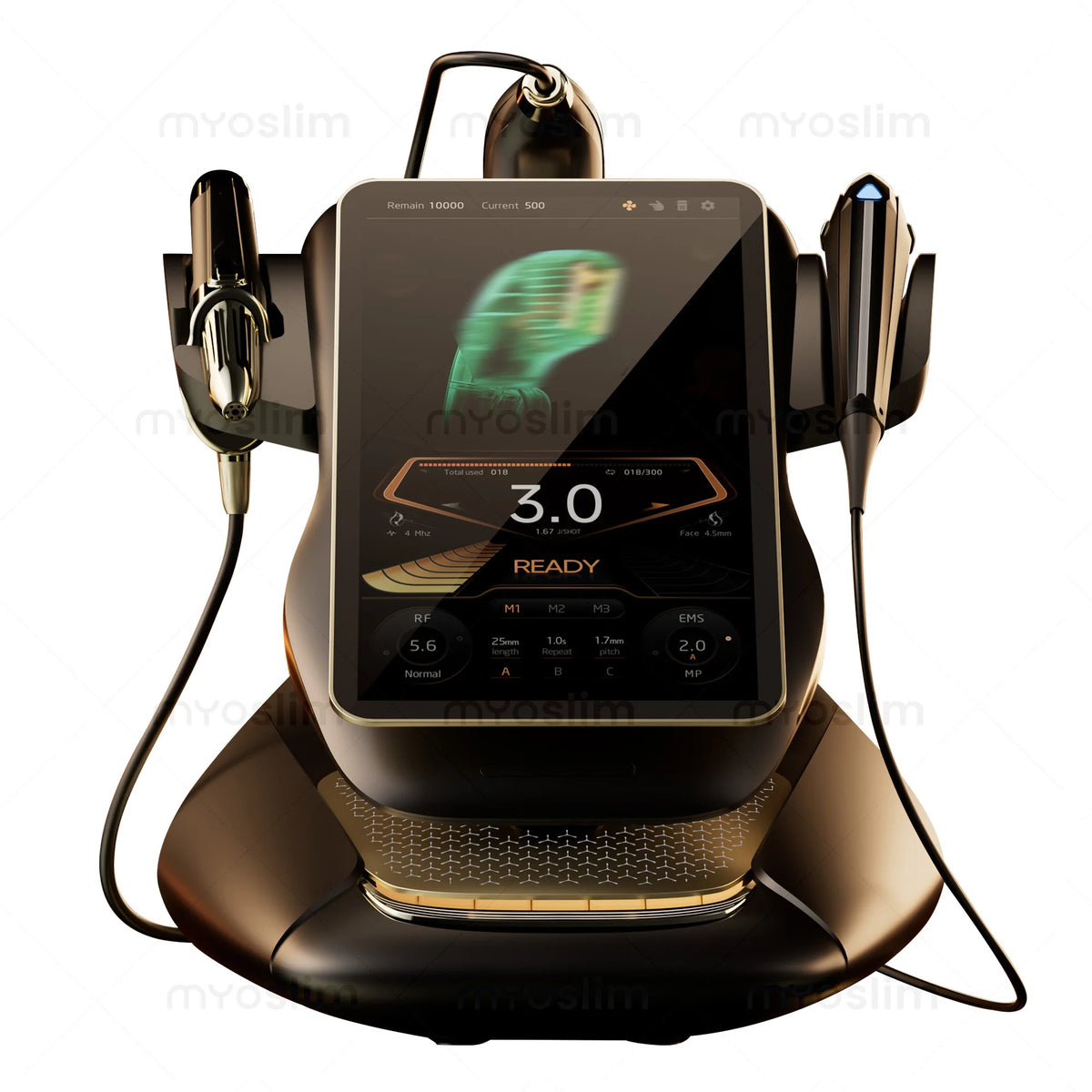Máquina Portátil de Rejuvenecimiento Facial y Corporal 25D 360 Max RF, Reafirmante de Piel, Antienvejecimiento, para Salón de Belleza