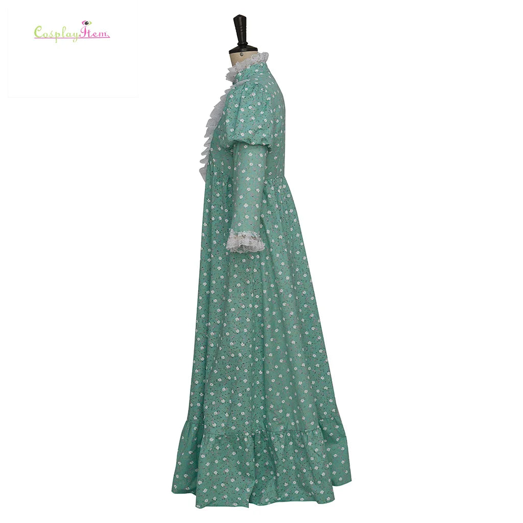 Disfraz de El Exorcista Regan para niñas, vestido Floral de terror, disfraz de Halloween, vestido Floral
