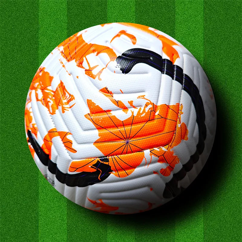 Pelotas de fútbol más nuevas, tamaño estándar 5, Material PU, alta calidad, juego oficial al aire libre, entrenamiento de fútbol, fútbol sin costuras