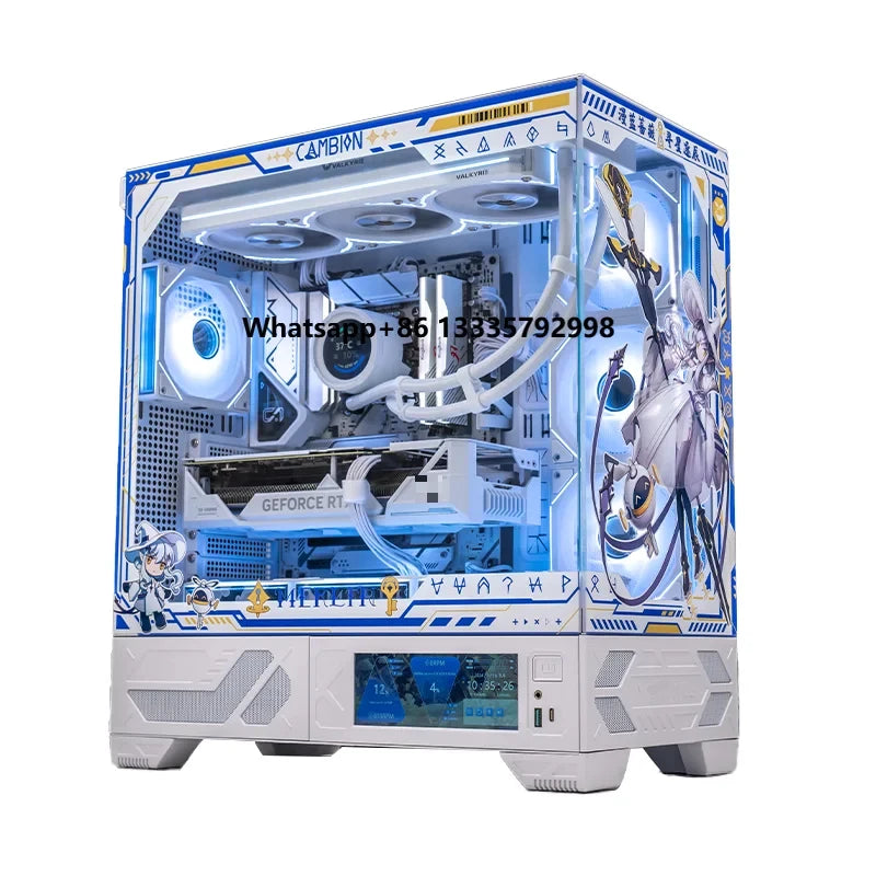 Nueva Computadora de Escritorio para Gamers OEM, Superventas, con Core i9/R9/R7 9800x3d 7800x3d 64GB para RTX 5080 5070 16GB, Nueva PC para Juegos