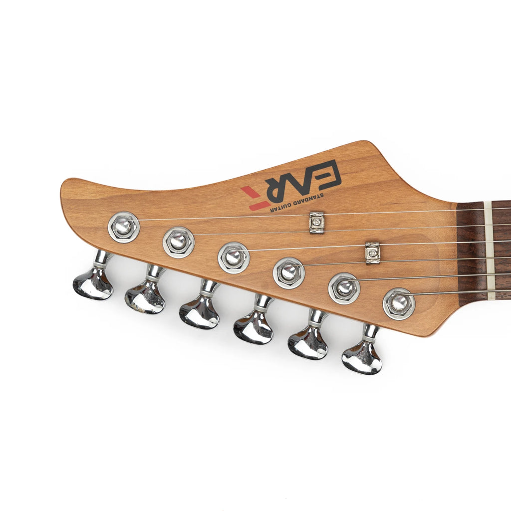 EART Guitarra EYP-TLC Eléctrica 6 Cuerdas Cuerpo Sólido Asado Bookmatch Caoba Traste de Acero Inoxidable Recién llegados