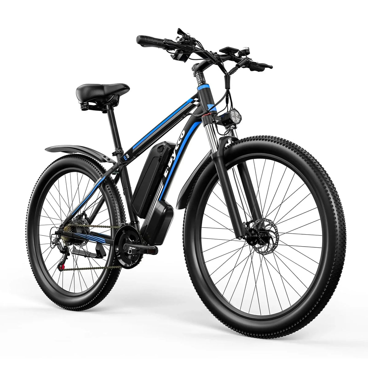 E-BYCCO E8 E Bike 750W Motor 48V17.5AH Removable Battery Electric Bike 29-Inch Tires 21-Speed Mountain Electric Bicycle