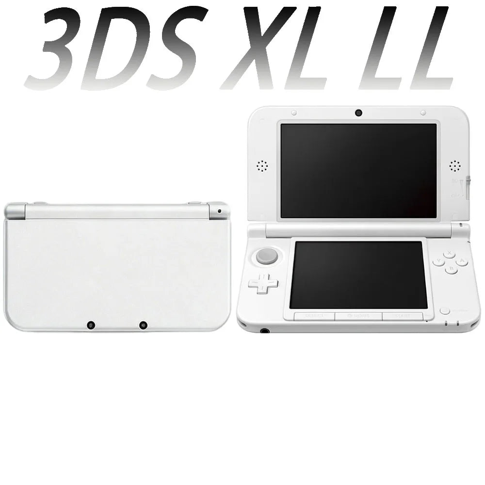 Consola de juegos original 3DS XL LL - Sin arañazos en la pantalla - Consola sin restricciones de región - Con lápiz táctil y cable de datos - 3DS XL / 3DS LL