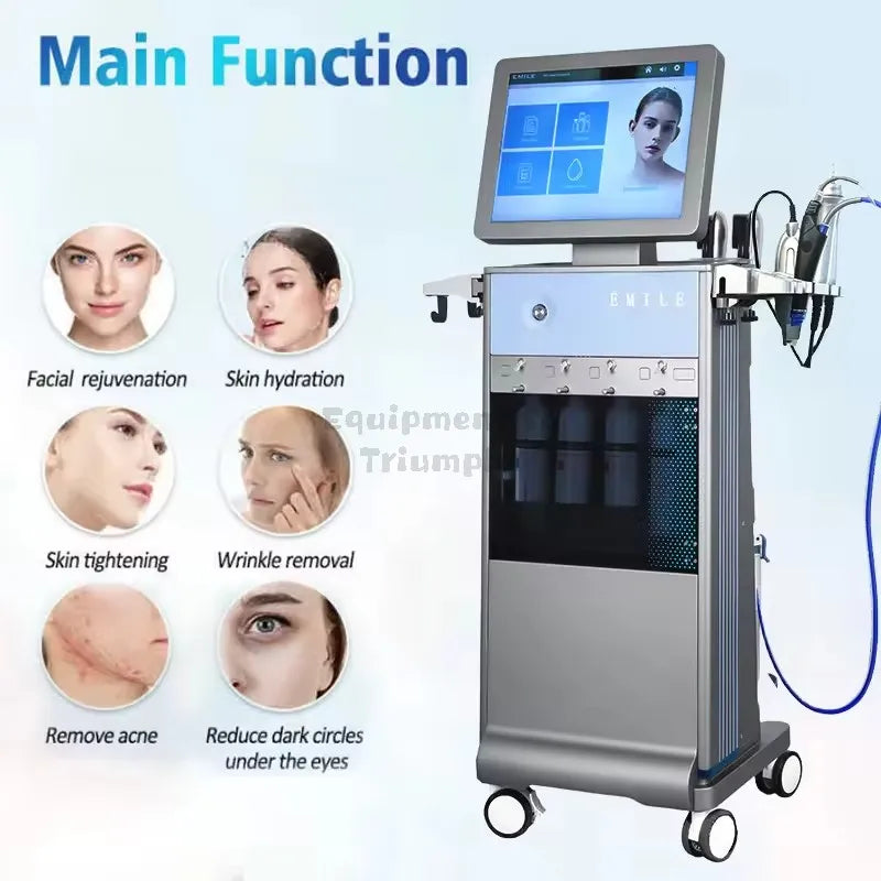Instrumento Multifuncional 6 en 1 para el Cuidado de la Piel, Purificación, Nutrición Profunda, Reafirmación y Reparación, Dispositivo para Salones de Belleza