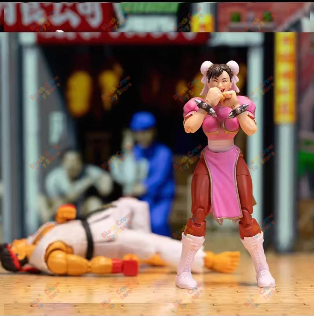 Figura de acción coleccionable de 6 pulgadas Jada Toys Ultra Street Fighter II M. Dhalsim, Bison, Ken, RYU, Chun Li, regalo, juguete, disponible en existencia