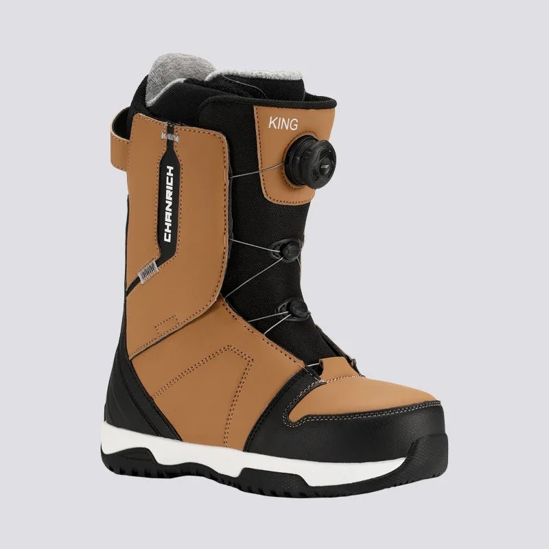 Zapatos deportivos de Snowboard para hombres y mujeres, botas de nieve, modelos de hebilla de alambre, zapatos de esquí térmicos, equipo de esquí cálido, botas de esquí para adultos, nuevo