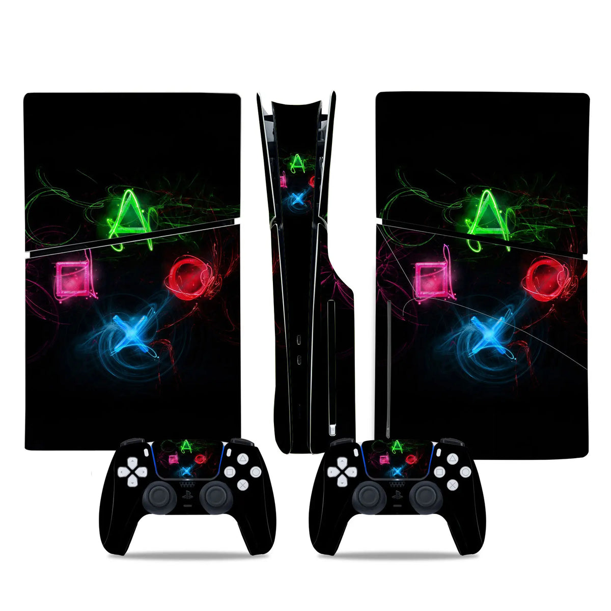 Vinilo para PS5, diseño geométrico