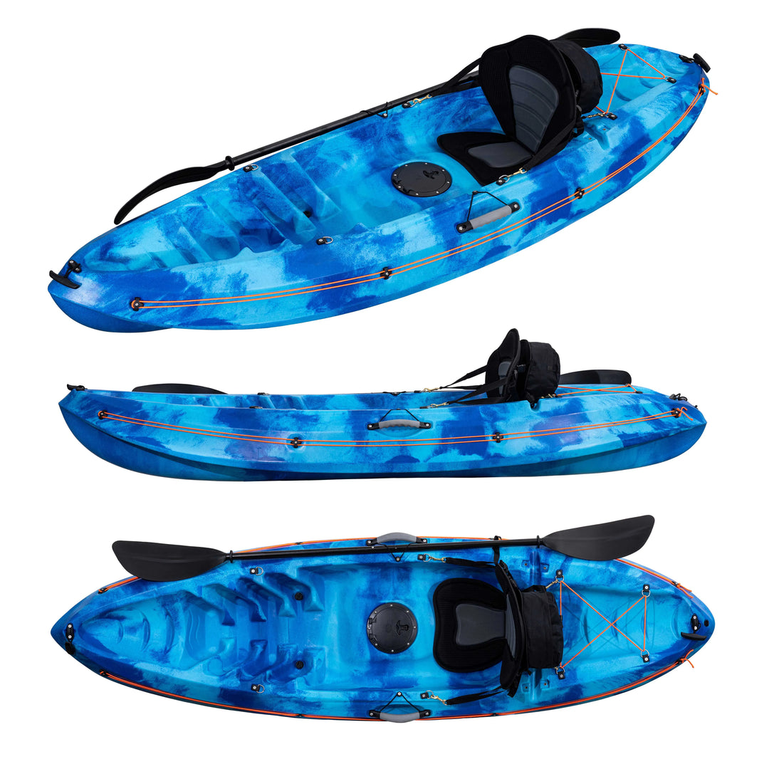 Kayak Individual para Pesca, Tipo Sit-on-Top
