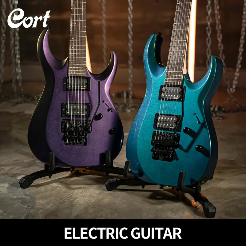 Guitarra eléctrica original Cort X300 con estuche, lista en tienda, envío inmediatamente, envío con estuche gratuito