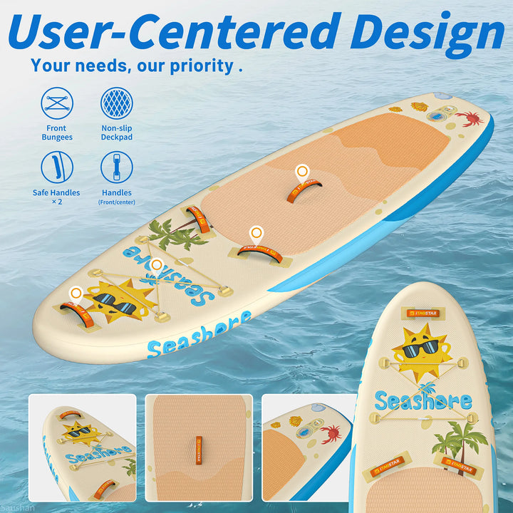 ITAOSTAR K02A Tabla de Paddle Surf Inflable para Niños de 8&