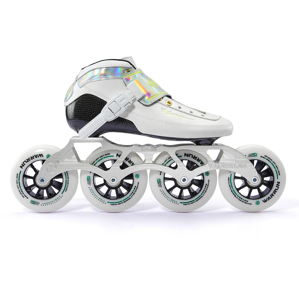 VARRUN-Patines de velocidad en línea, botas de competición profesionales de fibra de carbono, originales, 2023