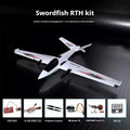 Atomrc modelo de ala fija Fpv Swordfish doble motor cola en V avión transversal de larga distancia vuelo Control remoto regalo para niños