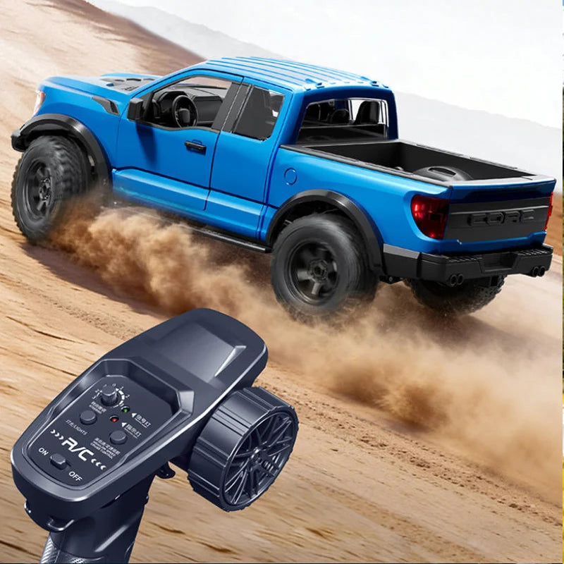 Coche de Control Remoto 2.4G 1/12, Simulación de Camioneta F150, Modelo de Vehículo Todoterreno, Juguete para Niños, Regalo para Niños, Diversión para Adultos
