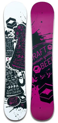 Conjunto de Tabla de Snowboard All-Round para Adultos, Estilo Camber Rocker, para Hombres y Mujeres, Estilo Invernal