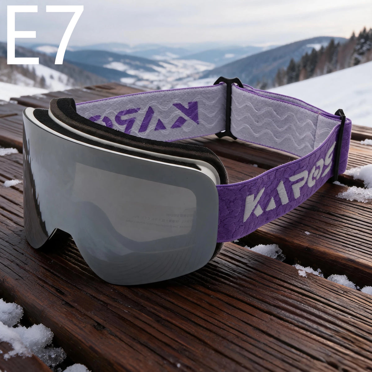 Gafas de esquí Karos de doble capa antivaho con protección UV400, ligeras, para deportes de invierno, snowboard y motos de nieve.