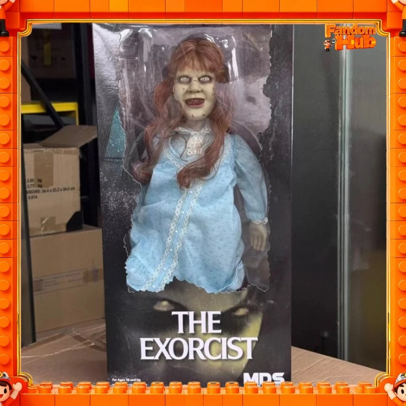 Figura de acción original de Mezco Toyz de 18 pulgadas, Roto, El Exorcista, Regan, modelo coleccionable de terror, juguete de regalo para fanáticos
