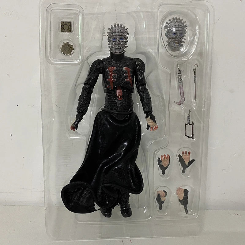 Figura NECA Hellraiser, lo desgarrará tu alma, figura de acción definitiva Pinhead, colección móvil de PVC, juguete, regalos de cumpleaños