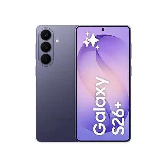 Samsung Galaxy S26+ - smartphone 5G con pantalla Dynamic AMOLED 2X de 6,7", tasa de refresco de 120 Hz, cámara cuádruple de 50 MP, 12 GB de RAM y 256/512 GB de almacenamiento, con asistente de IA avanzado y batería de 4900 mAh con carga rápida de 25 W