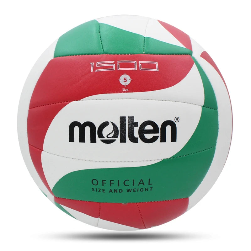 Pelotas de voleibol fundido tamaño estándar 5 tacto suave PU alta calidad deportes al aire libre interiores competición entrenamiento partido Voleibol