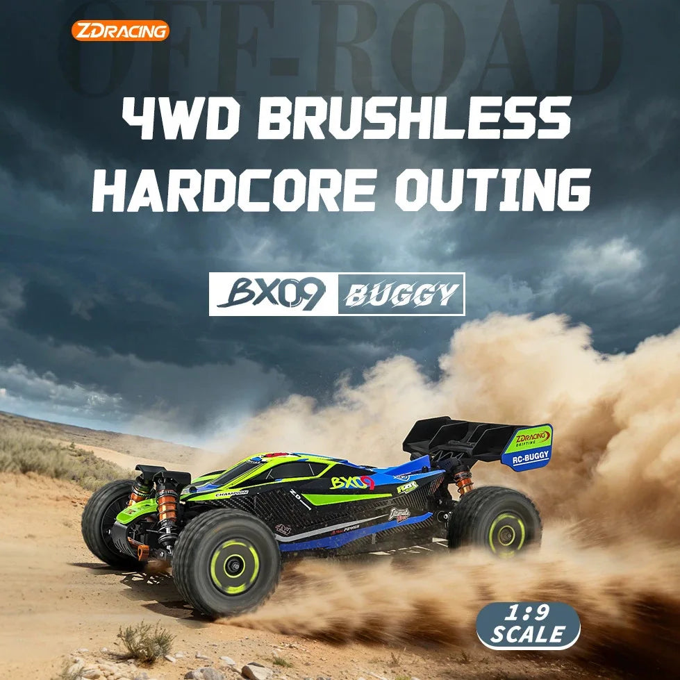 ZD Racing Buggy 4WD a Escala 1/9 RTR BX09, Vehículo Todoterreno 4WD, Modelo RC 4S, Juguete de Control Remoto, Regalos, Juguetes de Hobby para Niños