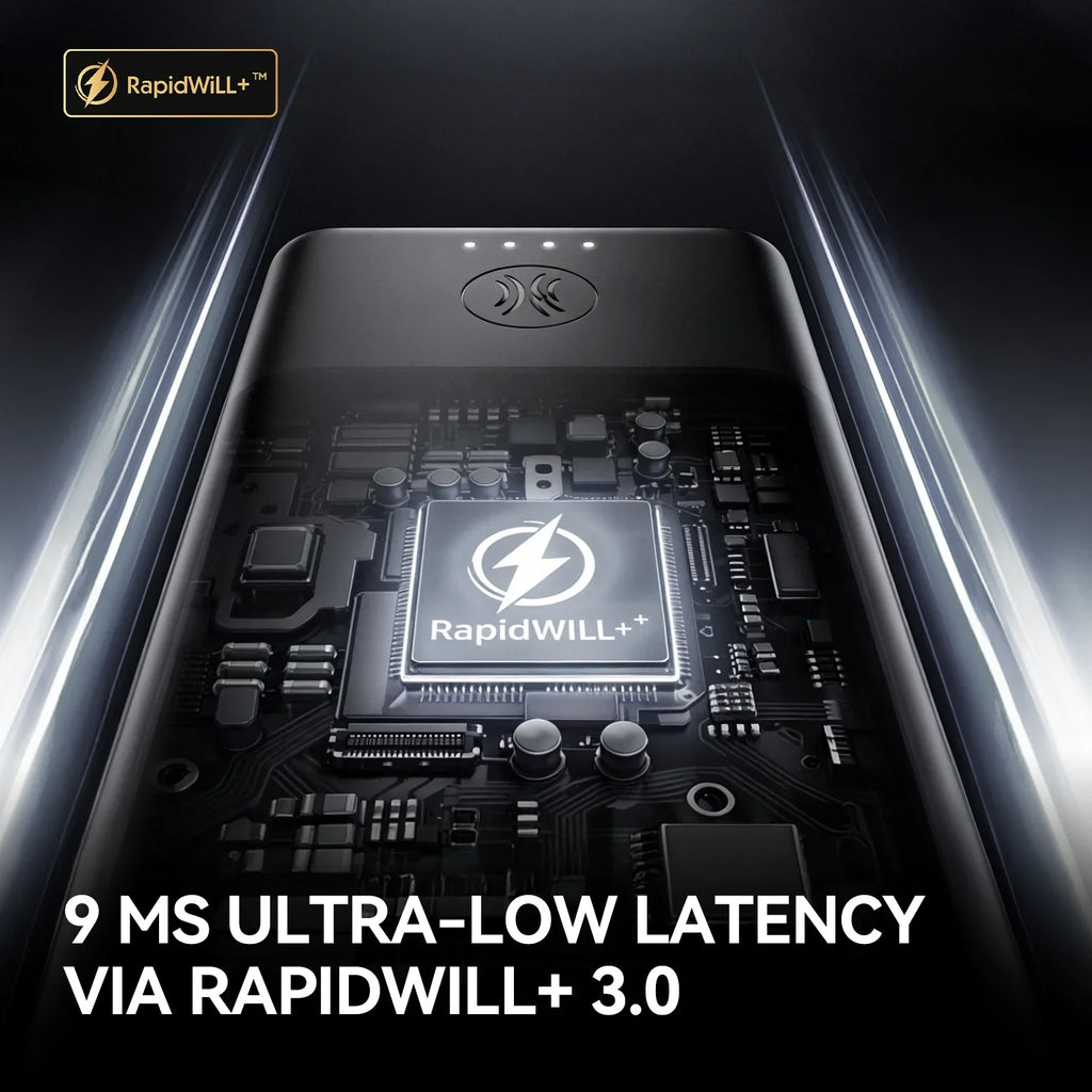 Procesador RapidWILL+ 3.0 con indicador de 9 ms de ultra baja latencia