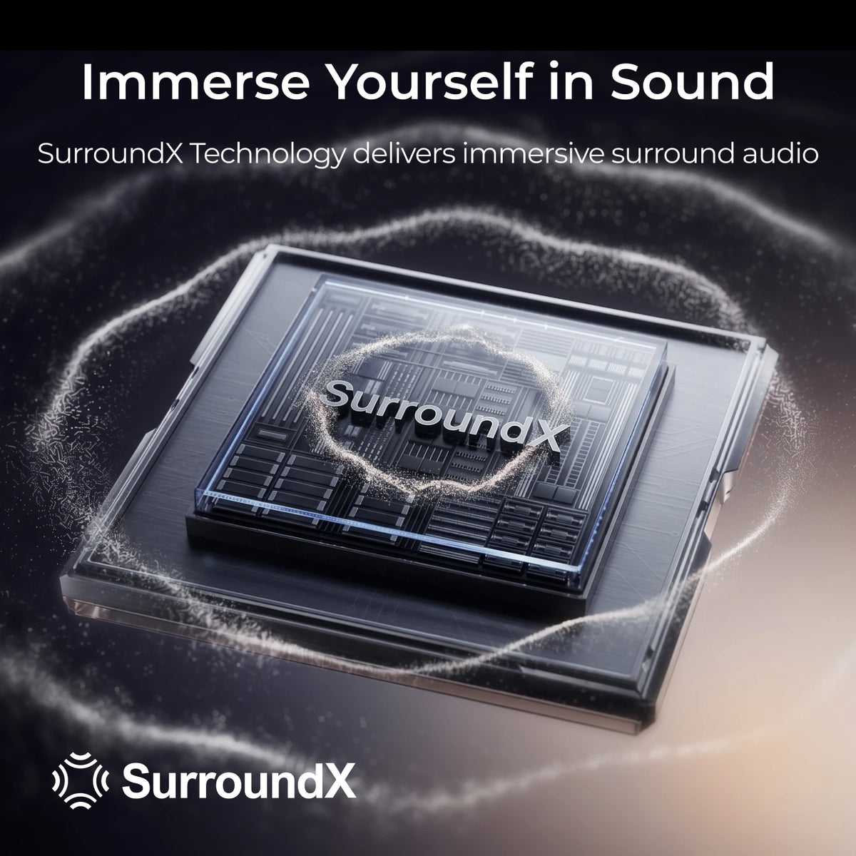Barra de sonido ULTIMEA 7.1 con tecnología Dolby Atmos, sistema de sonido envolvente inalámbrico, subwoofer inalámbrico de 6,5 pulgadas y altavoces traseros para sonido envolvente.