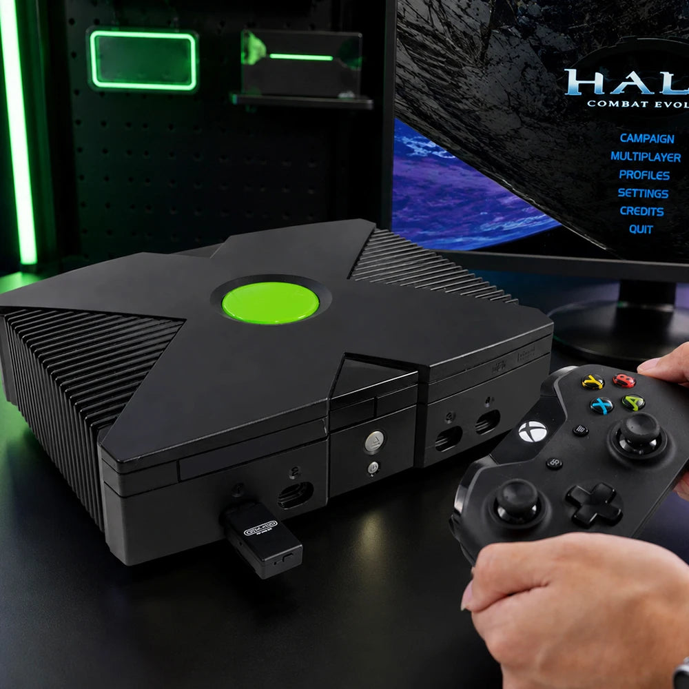 Adaptador inalámbrico OGX Mini para el mando de la consola de juegos Xbox original, compatible con Xbox One S y Xbox Series X. | Mando de Juego S/Xbox Elite S2/PS4