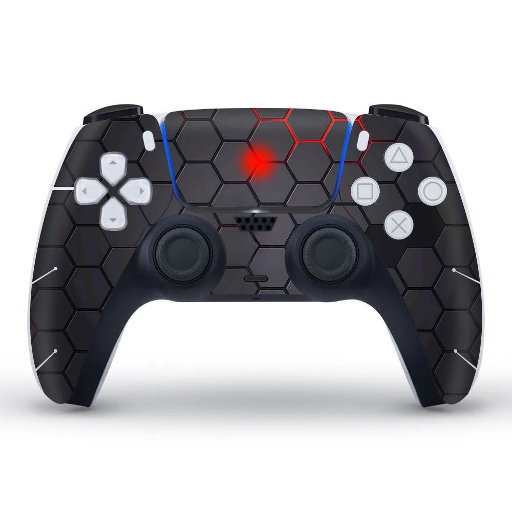 Dust-proof Skin Sticker Anti-slip Scratchproof Protective Stickers For PlayStation 5 PS5 Controller Joystick Decal Accessories