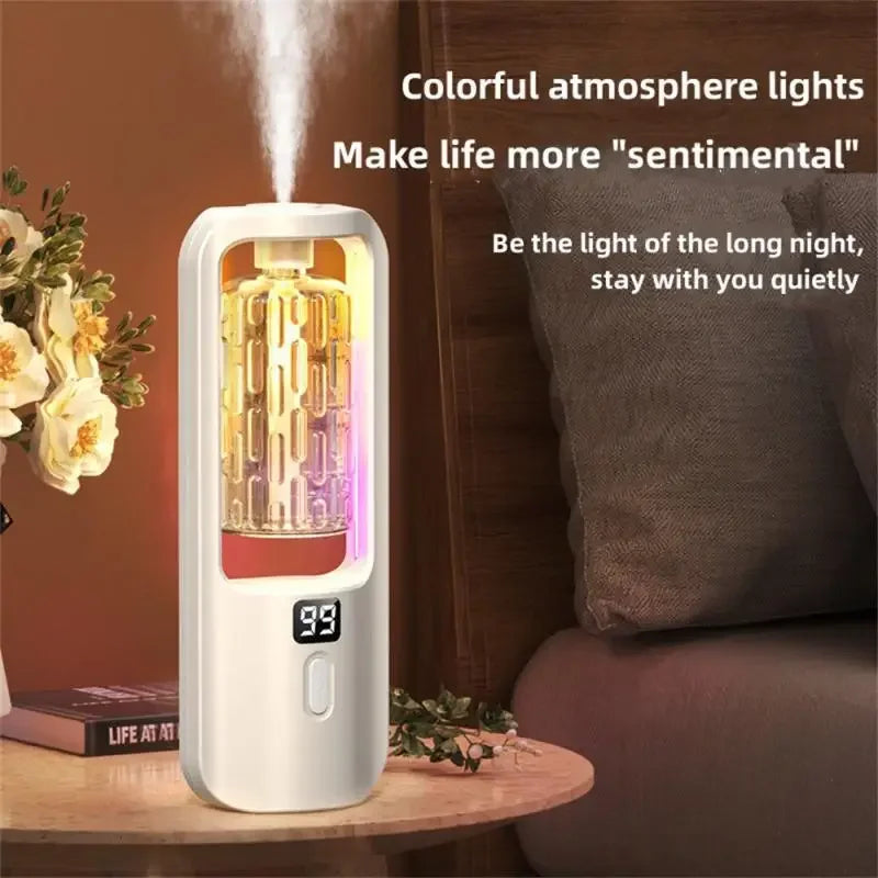 Difusor de aroma, humidificador, fragancia, aceite esencial, máquina de aromaterapia, ambientador, baño, desodorización, dormitorio de hotel