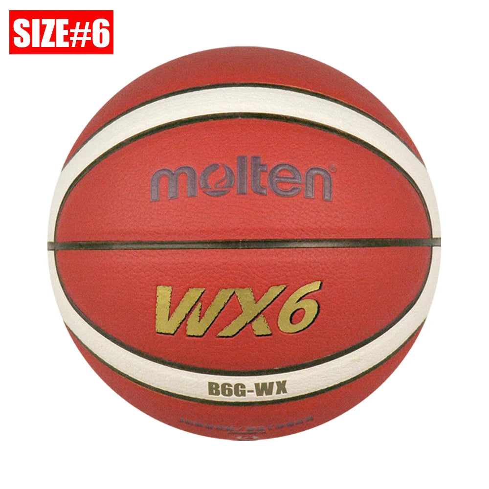 Balón de Baloncesto Molten 2026, Tamaño Oficial 7/6/5, Material PU, para Interior y Exterior, Entrenamiento, Partidos, Equipo, Baloncesto Original