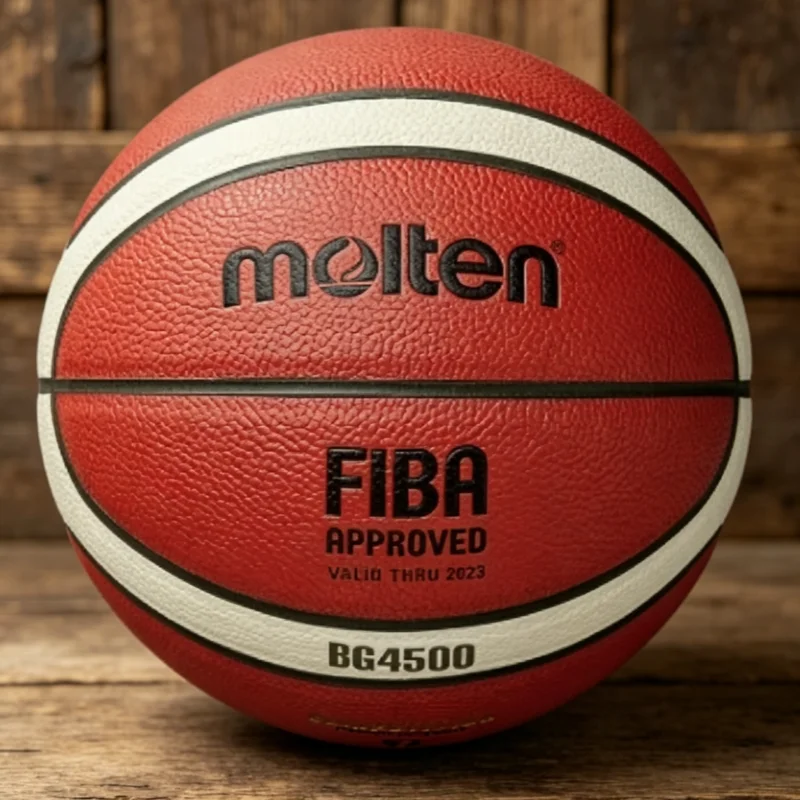 Balón de Baloncesto Molten BG4500 Número 5/6/7, Resistente al Agua y al Desgaste, de Cuero PU Suave para Entrenamiento Juvenil