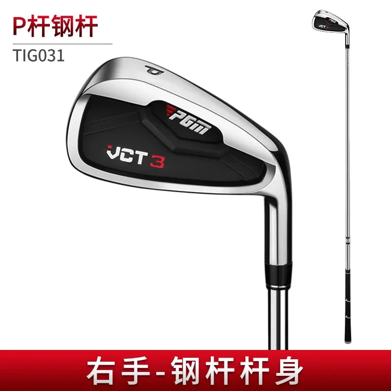 Palos de Golf para Hombre, Juego de Hierros 5/6/7/8/9/P/S, Acero Inoxidable, para Principiantes, TIG031