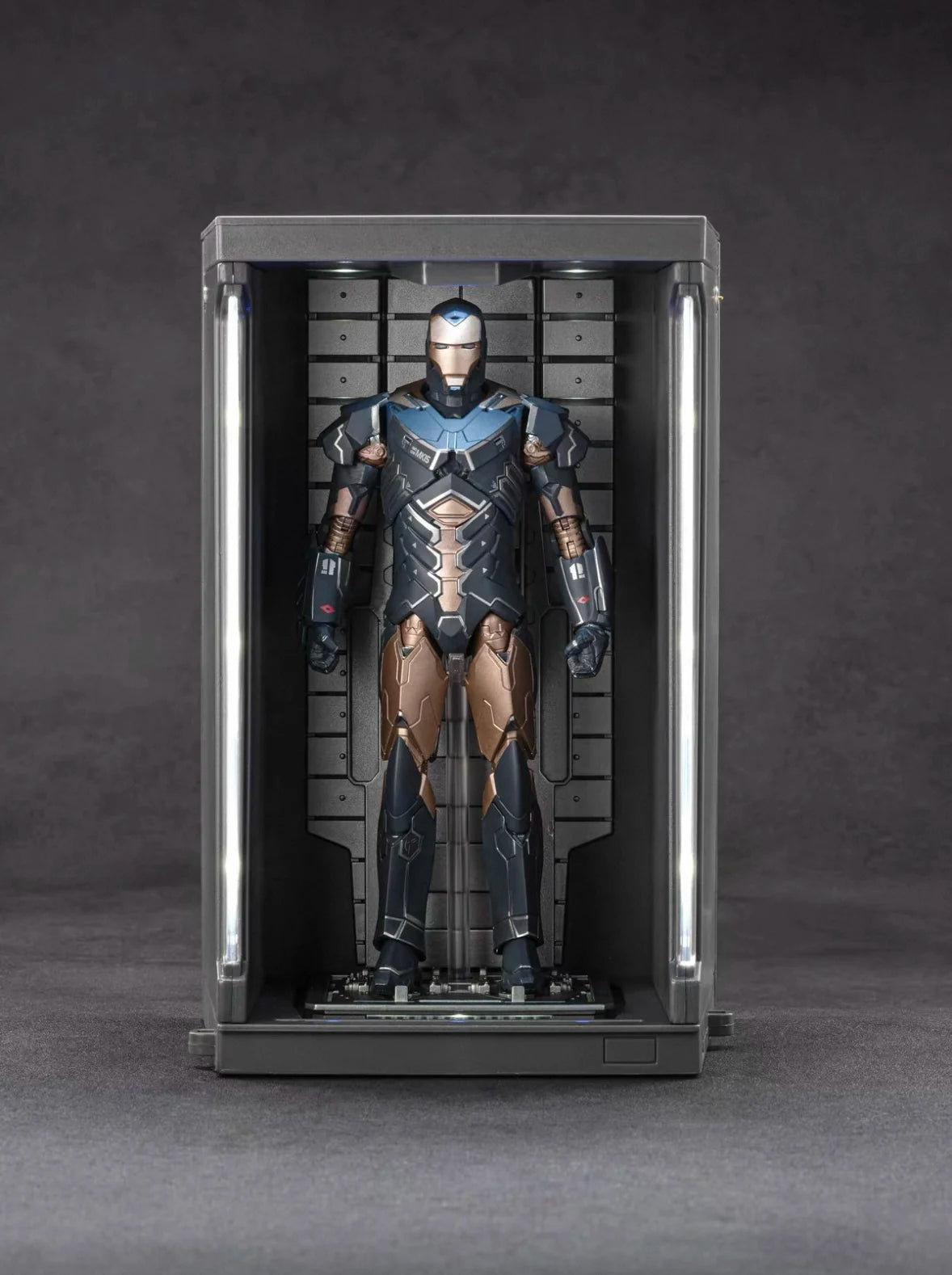 En Stock, Juguete Oficial ZD Toys, Serie Completa Iron Man Hall of Armor 2.0, Figura de Acción Coleccionable, Decoración, Regalo