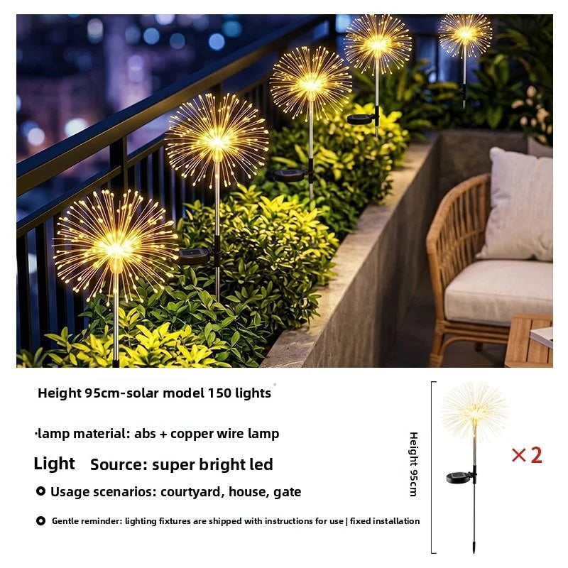 New Style Outdoor Waterproof Atmosphere Solar Ambient Lighting For Courtyard Park Landscaping Home Garden Decoration Lawn Lamp