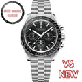 PAGANI DESIGN 2026 New V5 PD1701 Men's Watches Luxury Quartz Watch Men Sport Speed Chronograph AR Sapphire Glass 100M Waterproof
