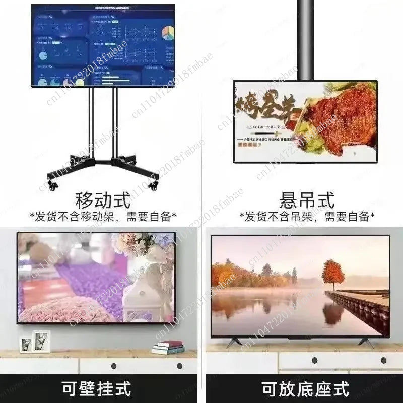 Smart TV 4K Ultra HD: Televisor LCD con Internet de 43/55/65/75 pulgadas para entretenimiento en casa