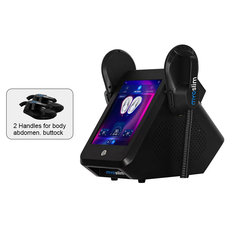 Máquina esculpida EMS RF, grasa reducida, MYOslim, escultura corporal, adelgazante, dispositivo electromagnético portátil de estimulación muscular pélvica